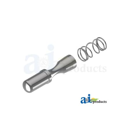 A & I Products Quick Disconnect Pin Kit 1-3/4" 20 Spline 4" x2" x1" A-13002020